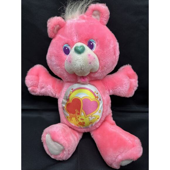 Care Bears Other - Vintage Kenner Environmental Care Bears Love a Lot Bear Hearts Pink 1991